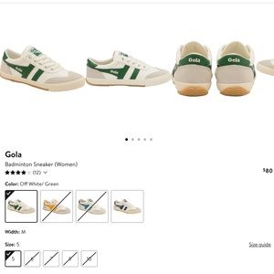 GOLA Badminton Sneaker green/gray